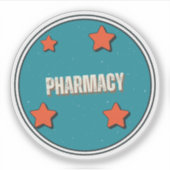 Farmacie Sticker (Voorkant)