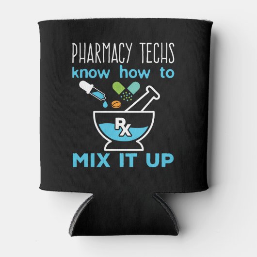 Farmacie Technieken weten hoe ze het moeten mengen Blikjeskoeler (Voorkant)