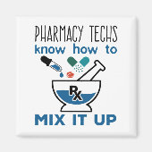 Farmacie Technieken weten hoe ze het moeten mengen Magneet (Voorkant)