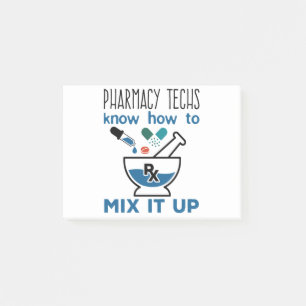 Farmacie Technieken weten hoe ze het moeten mengen Post-it® Notes