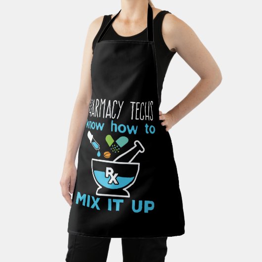 Farmacie Technieken weten hoe ze het moeten mengen Schort (Insitu)