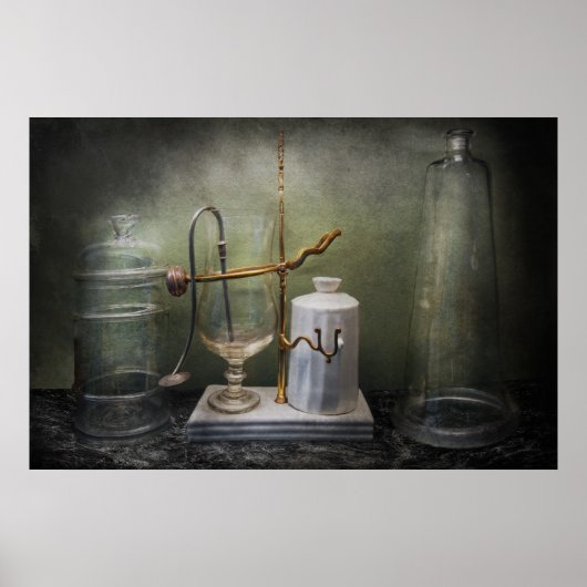Farmacie - Victoriaans apparaat Poster (Voorkant)