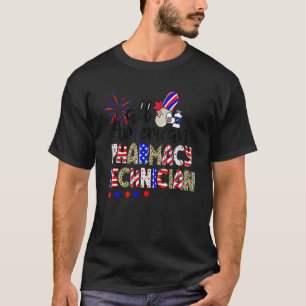 Farmacie vult de vlag van een vlaggenapotheker op t-shirt
