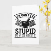 Farmacie We kunnen de smerige apotheker niet oplos Kaart (Gele Bloem)