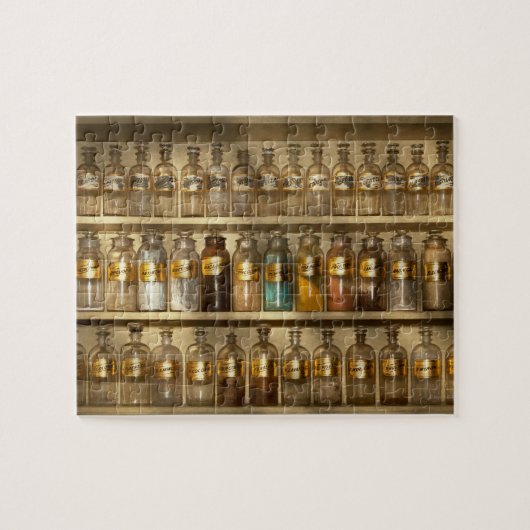 Farmacie - Winkelmeubelen Legpuzzel (Horizontaal)