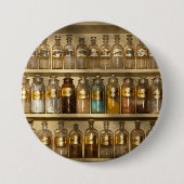 Farmacie - Winkelmeubelen Ronde Button 7,6 Cm (Voorkant)