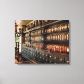 Farmacie - Zoveel bakken en flessen Canvas Afdruk (Voorkant)