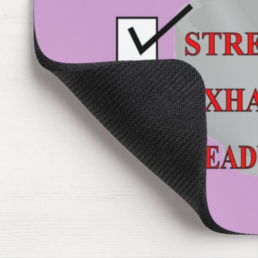 Farmaciestudent: "Klaar om te Afstuderen!!!" Muismat (Hoek)