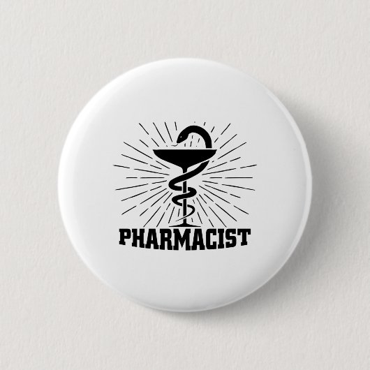 Farmacischer Pharmacy Student Pharmacy Gift Ronde Button 5,7 Cm (Voorkant)