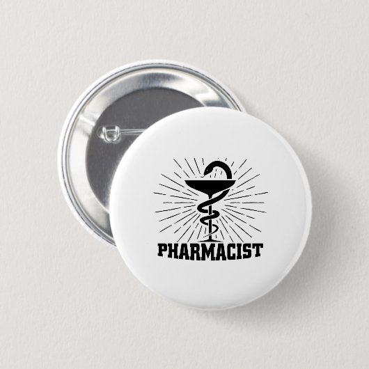 Farmacischer Pharmacy Student Pharmacy Gift Ronde Button 5,7 Cm (Voorkant /achterkant)