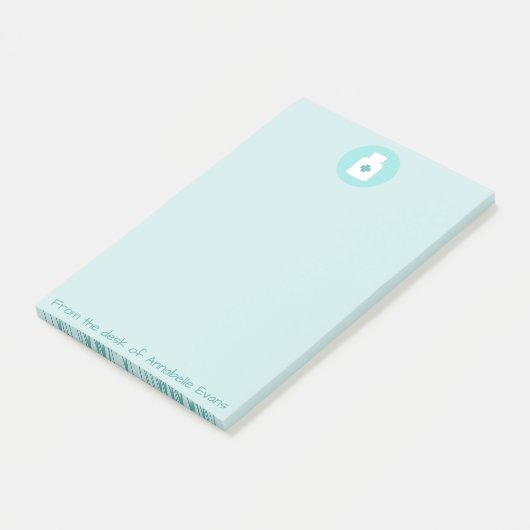 Farmacist Bottled Medicine Post-it® Notes (Schuin)