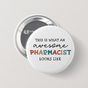 Farmacist Funny Geweldige apotheker Gifts Ronde Button 5,7 Cm