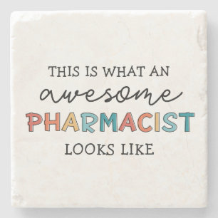 Farmacist Funny Geweldige apotheker Gifts Stenen Onderzetter