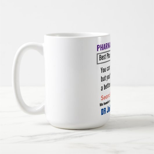 Farmacist Funny Search Gift Mok (Links)