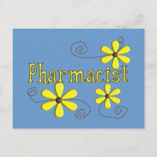 Farmacist Gifts, Gele Dagen Briefkaart