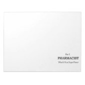FARMACIST NOTITIEBLOK (Voorkant)