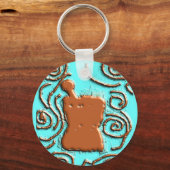 FARMACIST Pestle & Mortar Design Giften Sleutelhanger (Voorkant)