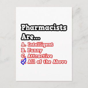 Farmacist Quiz... Joke Briefkaart