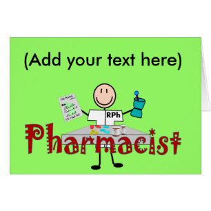 Farmacist Stick Person—Gifts