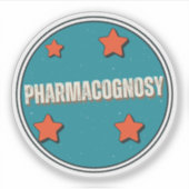 Farmacognosie Sticker (Voorkant)