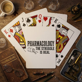 Farmacologie De Strijd Is Echt Grappig Apotheek Pokerkaarten