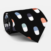 Farmacologie en pillen - Afgesteld op zwart Stropdas (Opgerold)