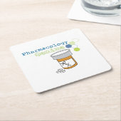 Farmacologie Genius Kartonnen Onderzetters (Schuin)