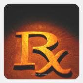 Farmacologische code vierkante sticker (Voorkant)