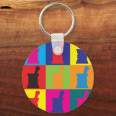 Farmacologische Pop Kunst Sleutelhanger (Voorkant)
