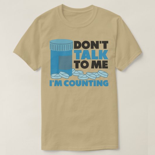 Farmacoloog Gezondheidsvoorschrift 3 T-shirt (Design voorkant)