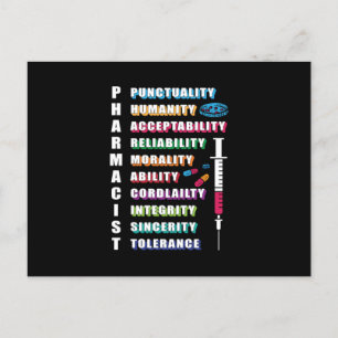 Farmacotherapeutische apotheker briefkaart