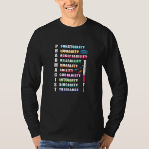 Farmacotherapeutische apotheker t-shirt