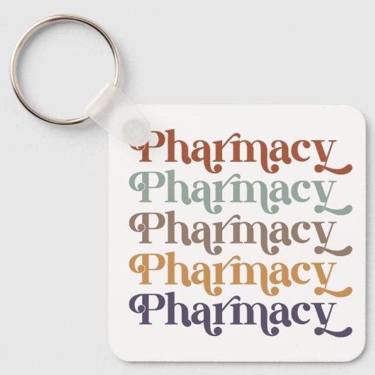 Farmacotherapeutische categorie: apotheker Student Sleutelhanger (Voorkant)