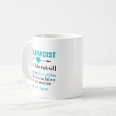 Farmacotherapeutische categorie Funny Pharmacy Stu Koffiemok (Voorkant links)