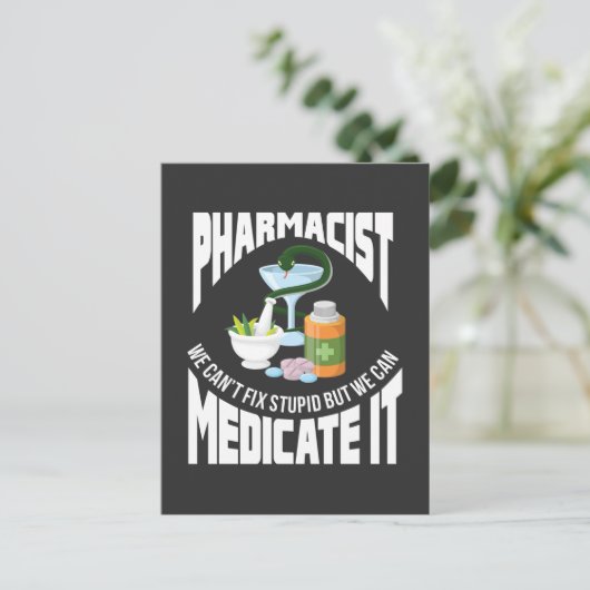 Farmacotherapeutische categorie Quote Medicine Doc Briefkaart (Staand voorkant)