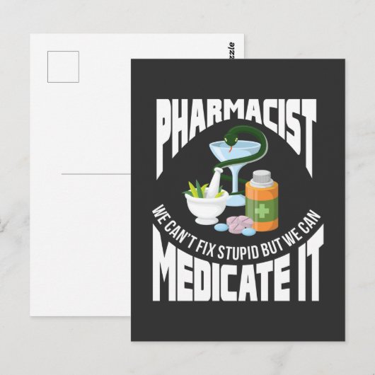 Farmacotherapeutische categorie Quote Medicine Doc Briefkaart (Voorkant / Achterkant)