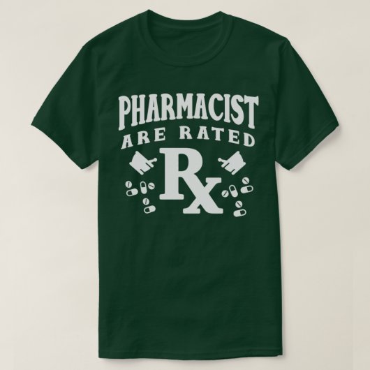 Farmacotherapeutische categorie: RX-farmaceuticus T-shirt (Design voorkant)