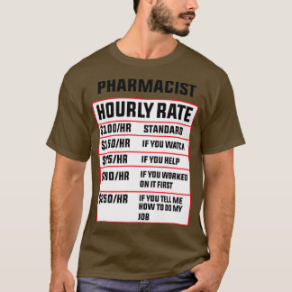 Farmacotherapeutische categorie Uurly rate 2 T-shirt