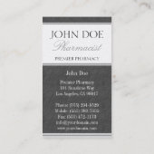 Farmacotherapeutische categorie visitekaartje (Achterkant)