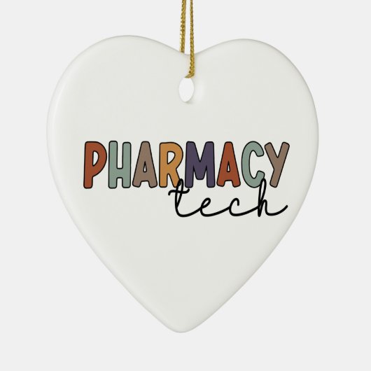 Farmacotherapeutische technicus keramisch ornament (Rechts)