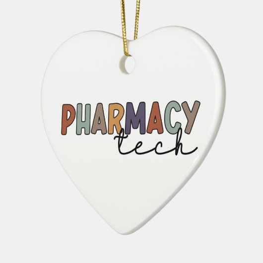 Farmacotherapeutische technicus keramisch ornament (Links)