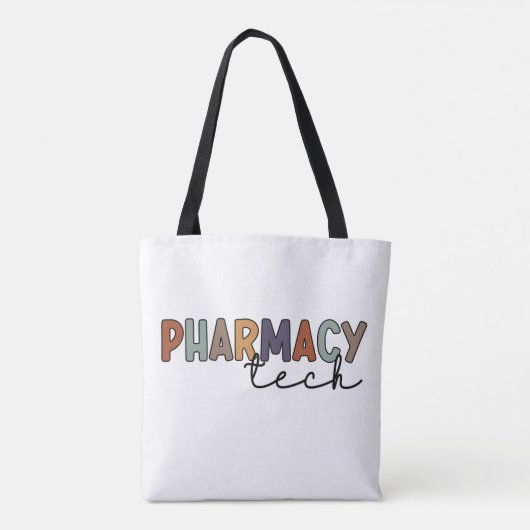 Farmacotherapeutische technicus tote bag (Achterkant)