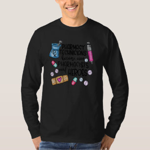 Farmacotherapie apotheker Pharm Tech T-shirt