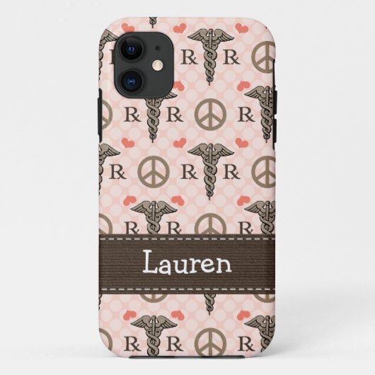 Farmacotherapie Caduceus Case-Mate iPhone Case (Achterkant)