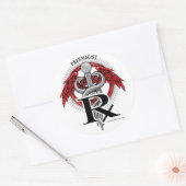 Farmacotherapie Caduceus Ronde Sticker (Envelop)