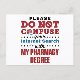 Farmacotherapie Funny Quote Pharmacy Grage Briefkaart