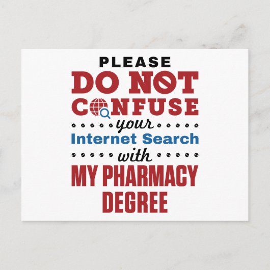 Farmacotherapie Funny Quote Pharmacy Grage Briefkaart (Voorkant)