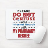 Farmacotherapie Funny Quote Pharmacy Grage Muismat (Met muis)