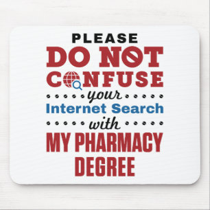 Farmacotherapie Funny Quote Pharmacy Grage Muismat