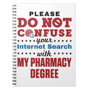 Farmacotherapie Funny Quote Pharmacy Grage Notitieboek